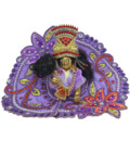 Laddu Gopal Dress Colorful Flowers and Colorful Gems