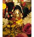 Laddu Gopal Brass Deity 5\"