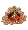 Laddu Gopal Dress Colorful Pearls and Gems