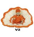 Semi Deluxe Woolen Winter Dresses with Cap for Laddu Gopal