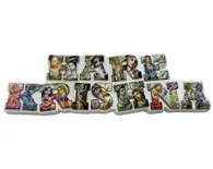 Hare Krishna Fridge Magnet - Big Letters with Krishna Pictures in Letters - English