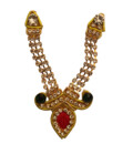 Crown and Necklace Set -- Kerry & Diamonds (pair)