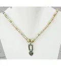 Tulsi Necklace with Tilak-Krishna Pendant