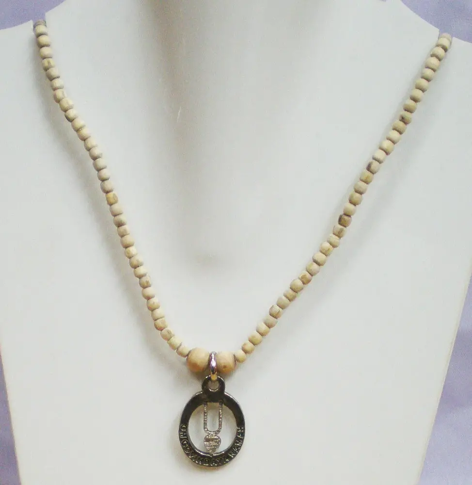 Tulsi Necklace with Tilak Pendant - Om Govindaya Namah