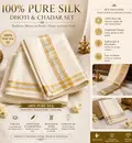 Silk Dhoti & Chadar Set
