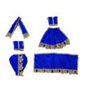 Radha Krishna Dress with Kerry and Gems Work