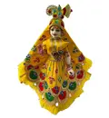 Marble Radha Krishna Deities (11\") - Black Krsihna