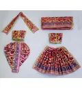Radha Krishna Dress with Round Sequins