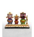 Jagannatha, Baladeva and Subhadra Deities, Small Size