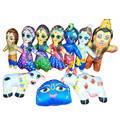 Childrens Stuffed Toys: Pack of 10 Assorted Toys