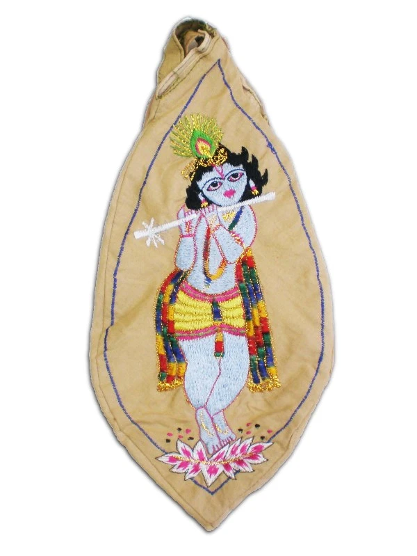 Tribhanga Krishna Japa Bead Bag
