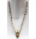 Tulsi Neckbeads -- Jagannatha Pendant