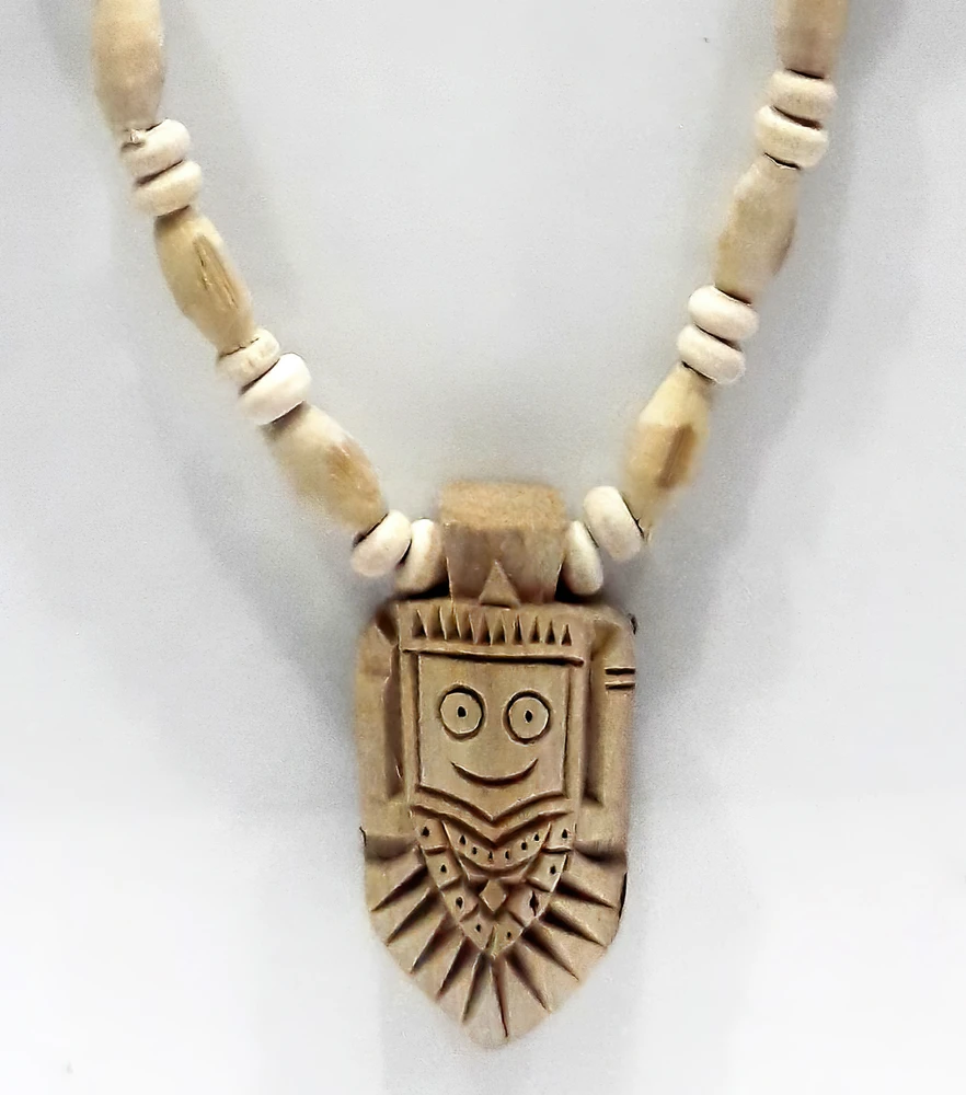 Tulsi Neckbeads -- Jagannatha Pendant