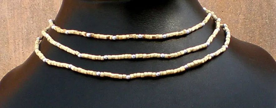 Tulsi Neck Beads - Fancy #4 (3 rounds)