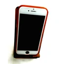 Wooden Mobile Phone Stand With Radhe Radhe Carving