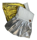 White Petticoat with Gold or Silver Border