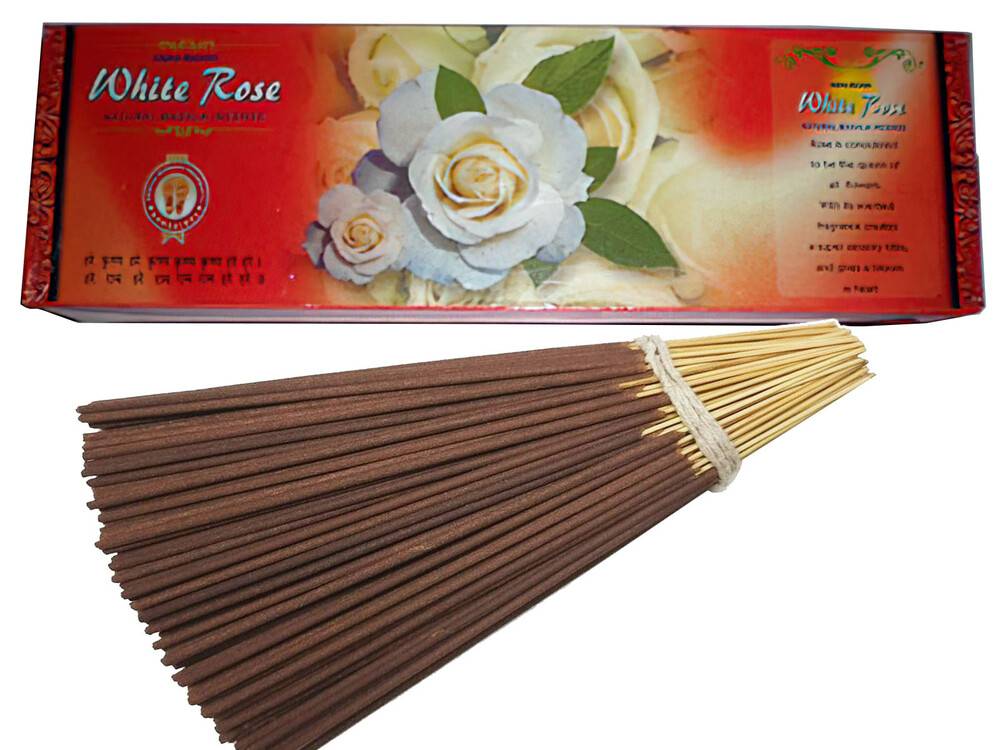 White Rose Incense (225 gram pack)