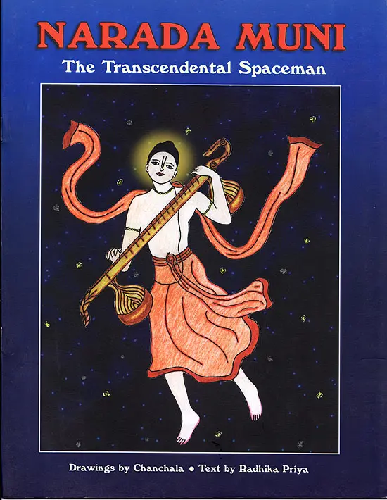 Narada Muni The Transcendental Spaceman (Coloring Book)