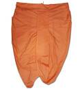 Dhoti Saffron Ready-Made Trouser -- Cotton