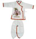 Boys Dhoti and Kurta Set -- Krishna Print on Kurta