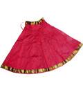 Gopi Dress -- 40 Panel Skirt, Single Color with Gold Border