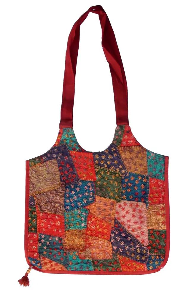 Gujarati Style Handbag -- 15\" x 13\"