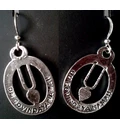 Earrings Tilak Om Govindaya Namah (Pair)