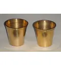 Pair of Brass Cups (1\")